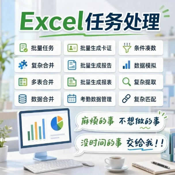 定做表格数据批量处理数据分析整理